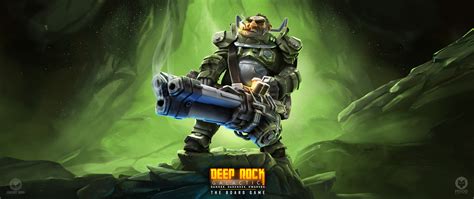 Deep Rock Galactic !  Un jeu coopératif de science-fiction avec des nains mineurs passionnés